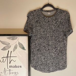 Leopard Print Tee